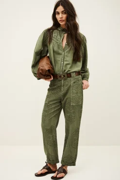GIANY pantalon carotte