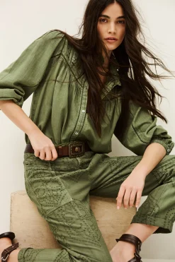 GIANY pantalon carotte