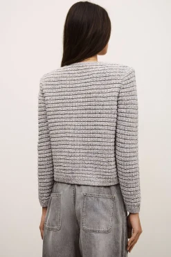 GUSPA gilet court boutonné