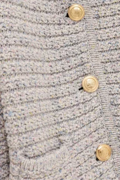 GUSPA gilet court boutonné