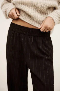 HANDREW pantalon ceinture élastiquée