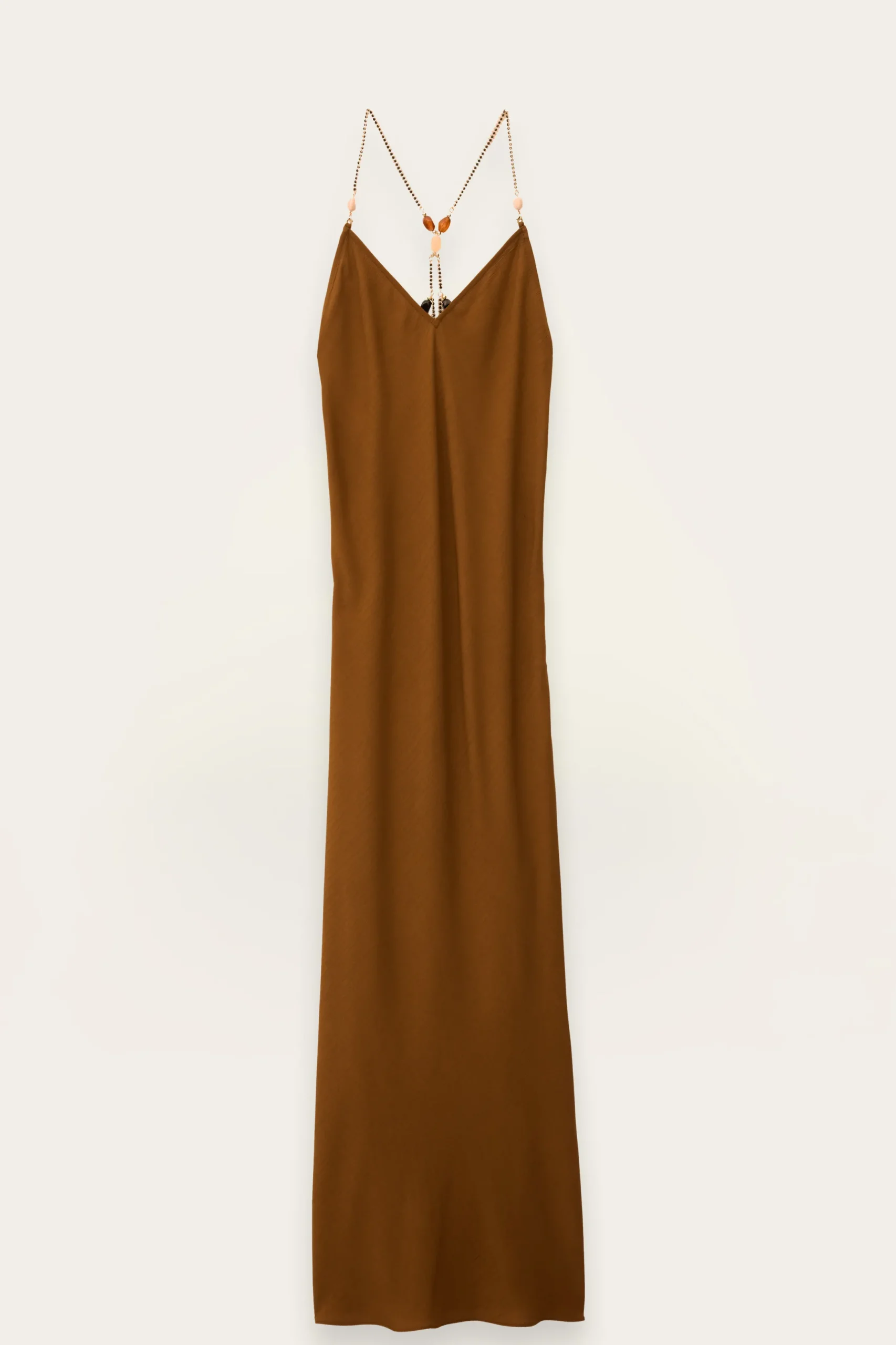 HANY robe dos nu viscose fluide