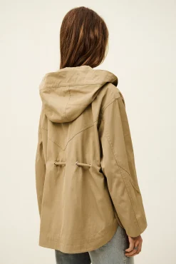 ILIO parka longue ceinturée