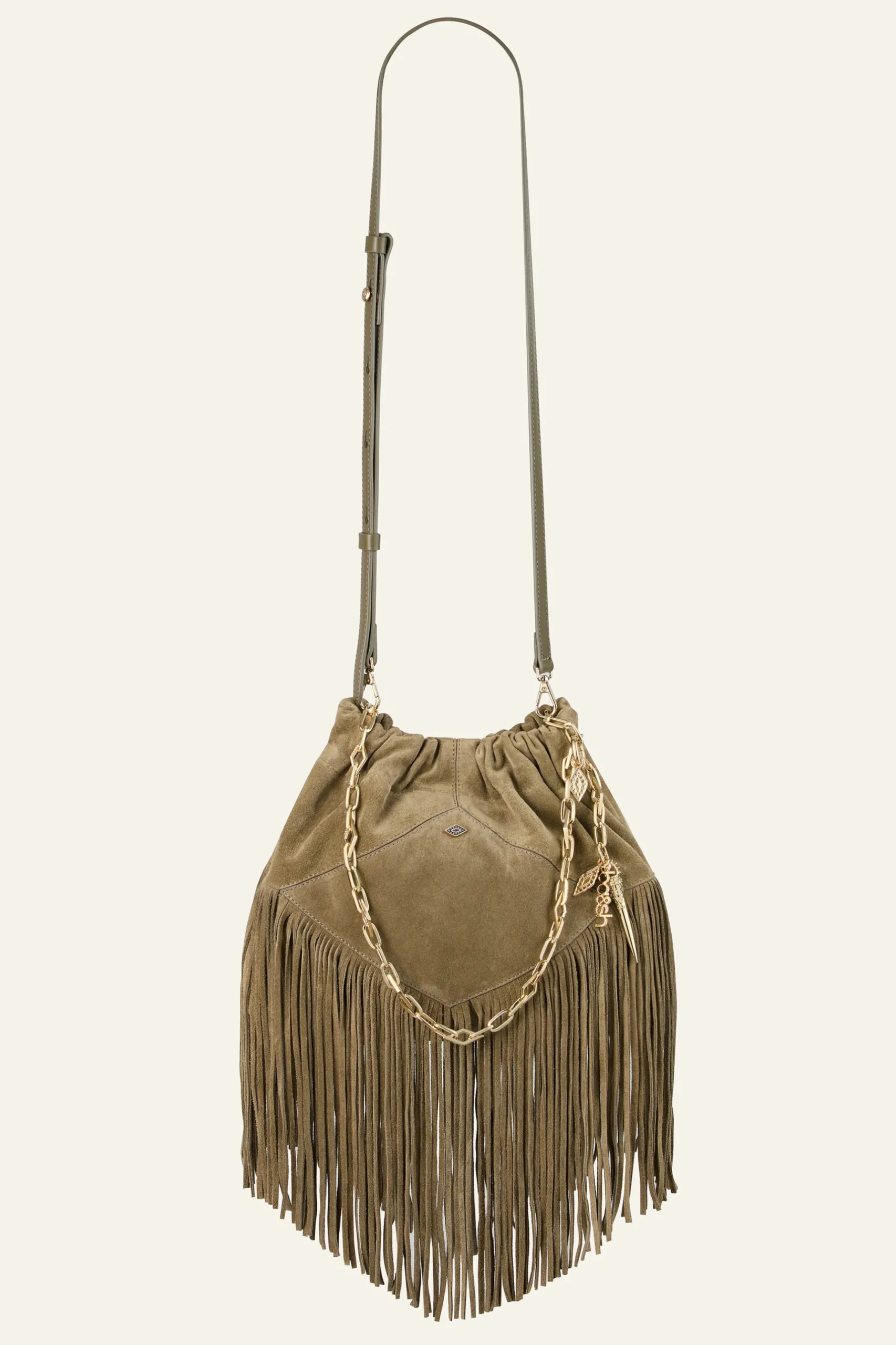 JUNE mini sac daim