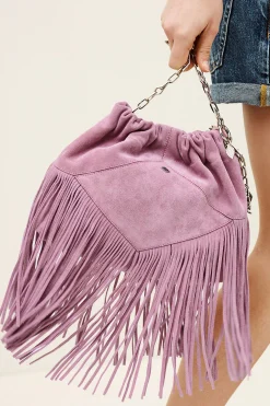 JUNE mini sac daim
