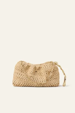 JUNE sac miniature en raphia