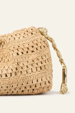 JUNE sac miniature en raphia