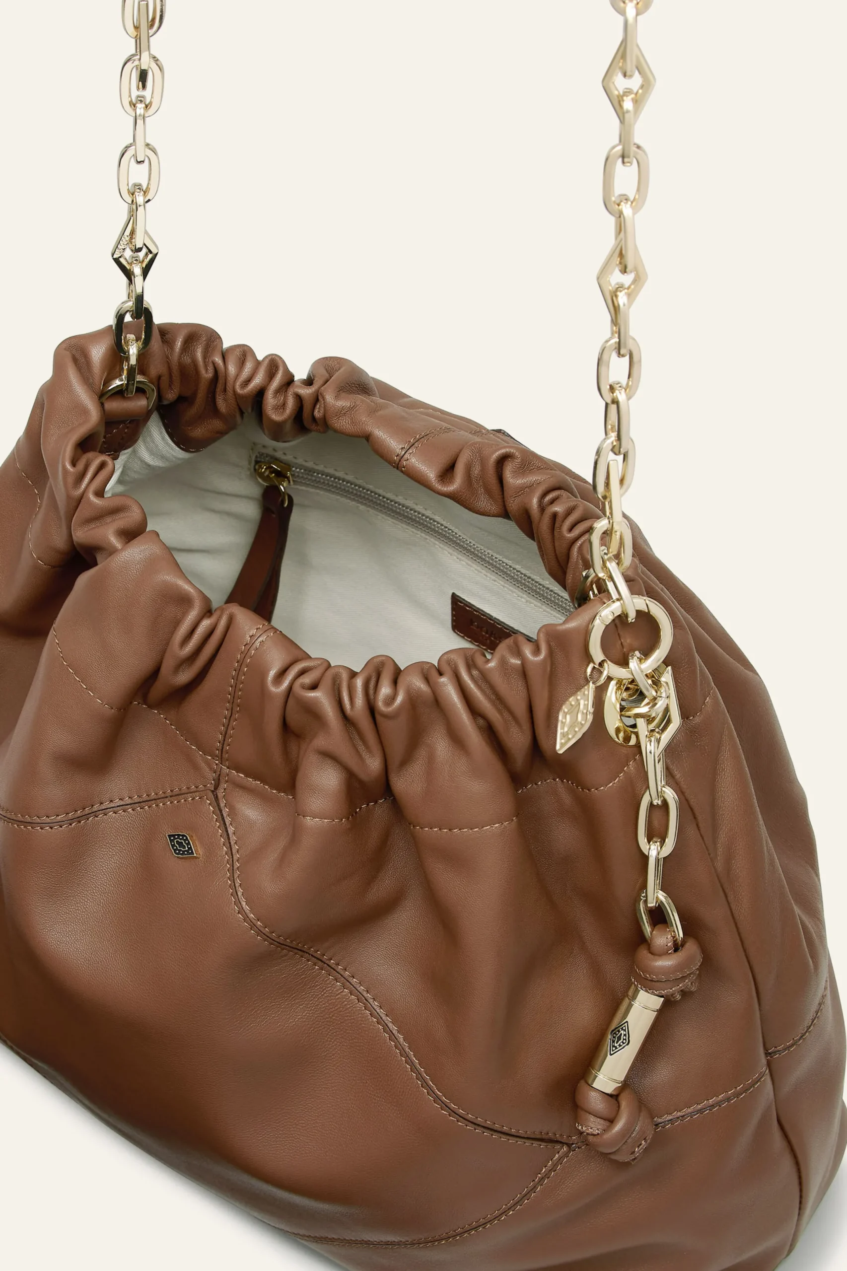 JUNE tote bag cuir
