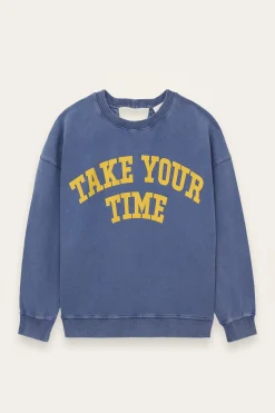 KEYRA sweatshirt oversize coton