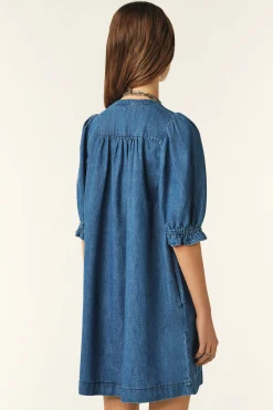 LICONI robe courte denim