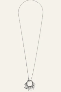 LINA collier long anneau