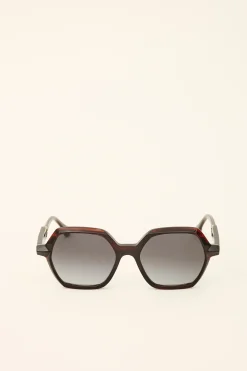 LIZBET lunettes solaires hexagonales