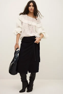 LUCAS pull oversized dentelle