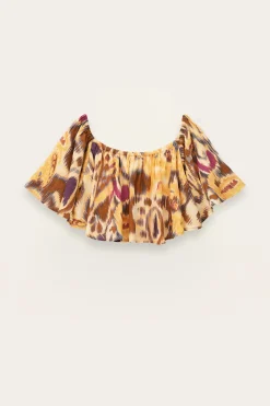 MANTHEA top bustier volants