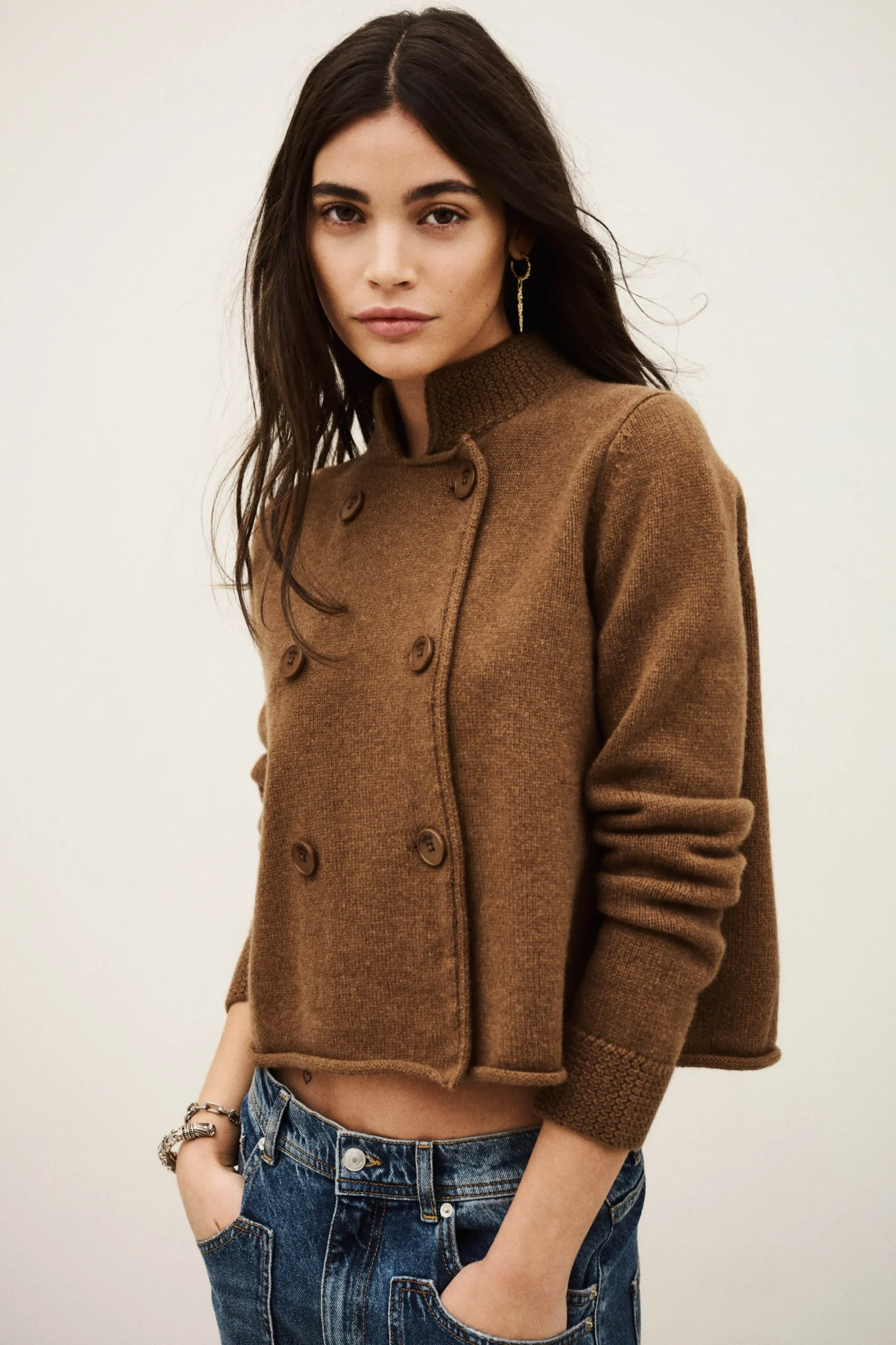 MELODIA gilet double boutonnage