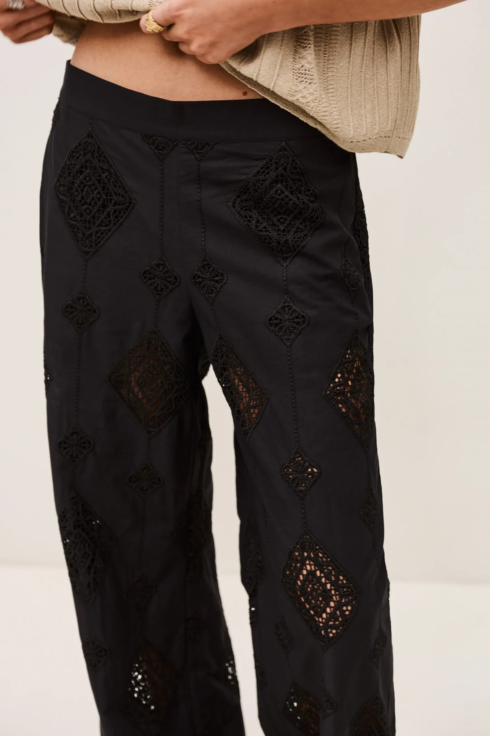 MIKE pantalon large