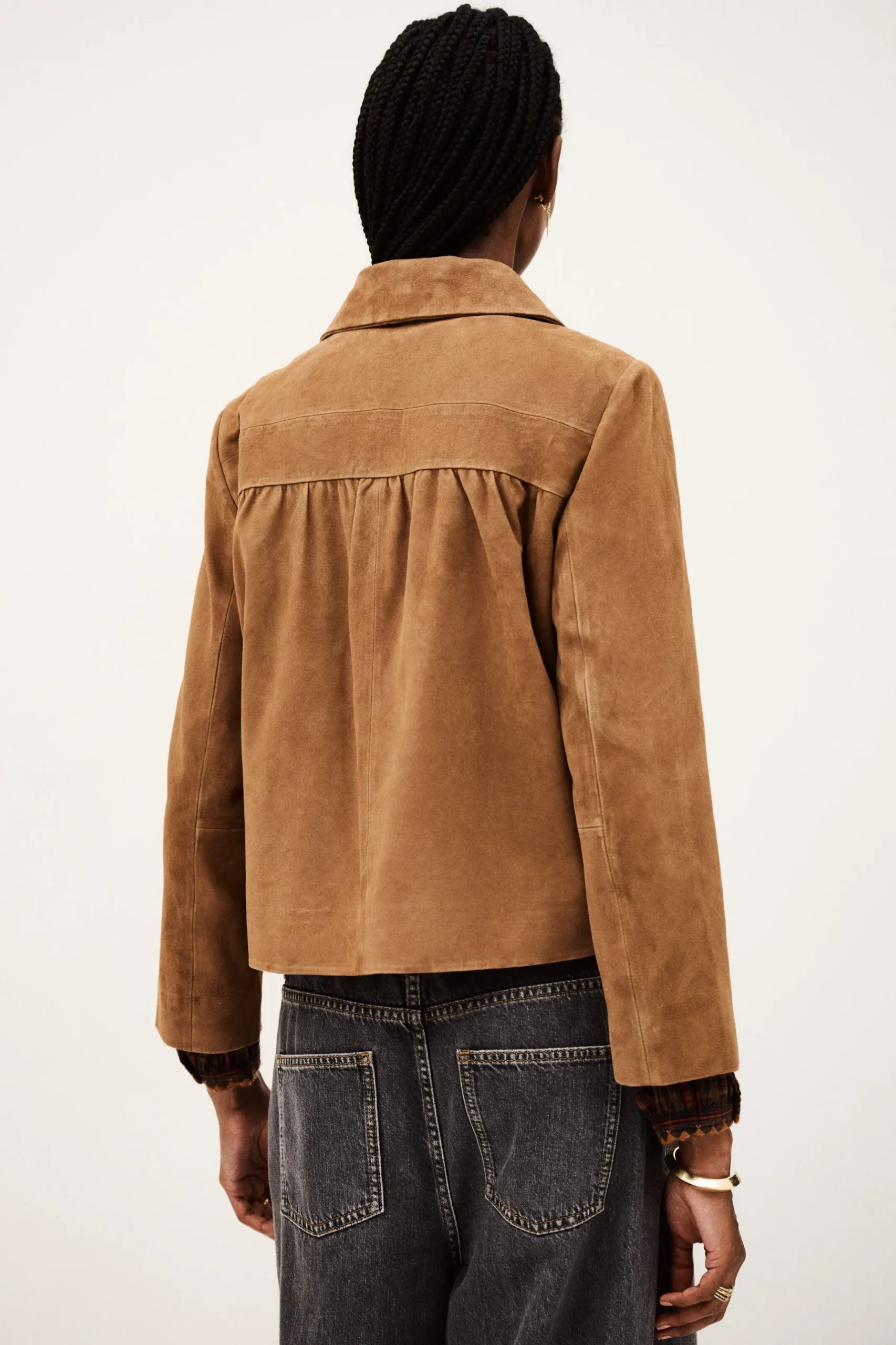 MILAS veste coupe droite