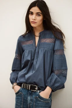 NAMI blouse loose dentelle