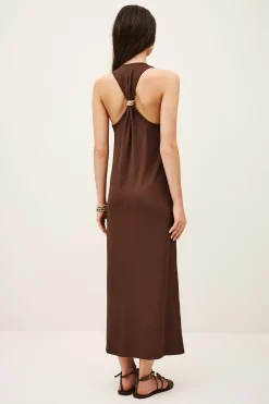 NAORA robe longue jersey