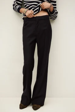NIVES pantalon bootcut laine