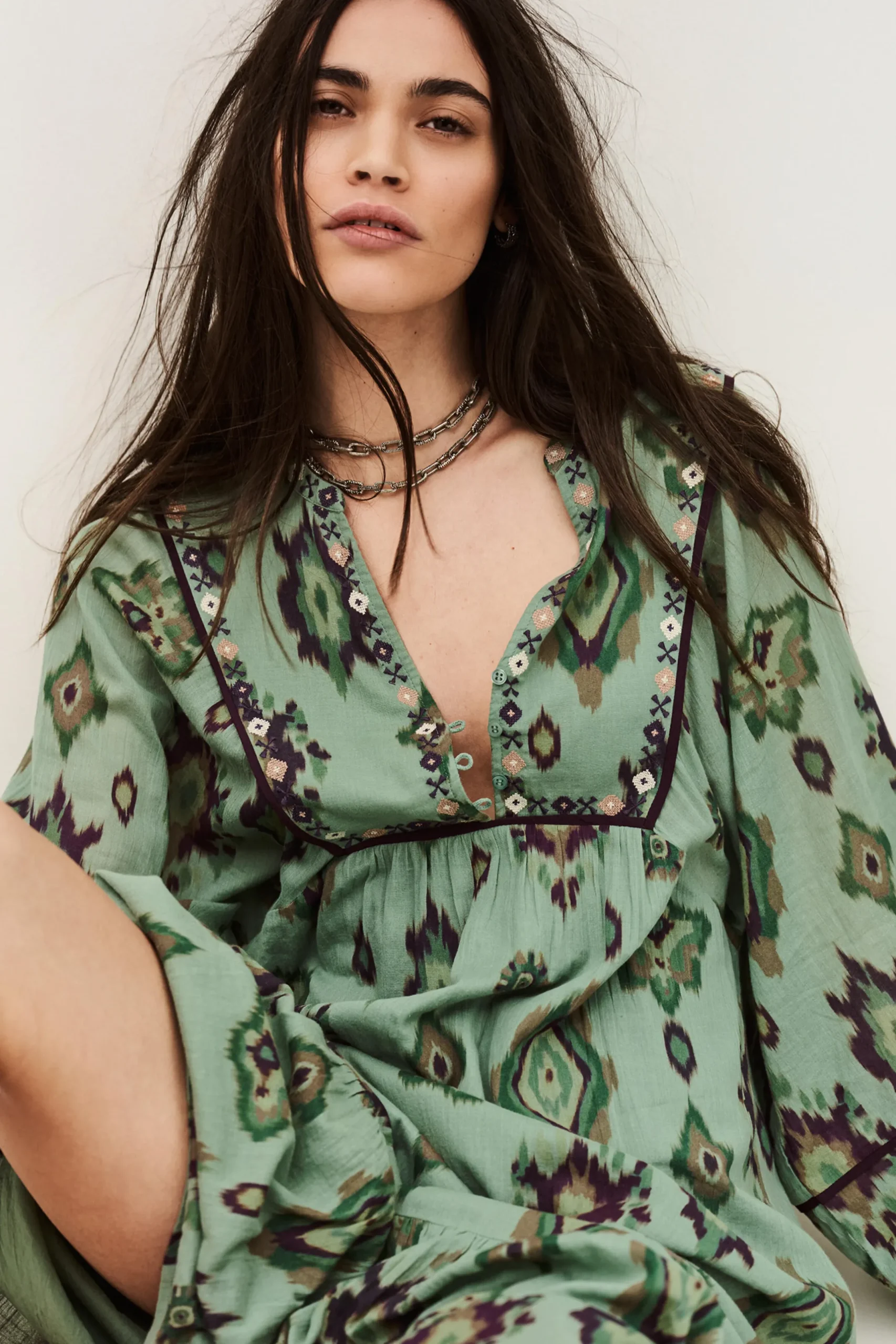 OELIA robe midi
