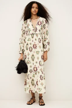 OELIA robe midi