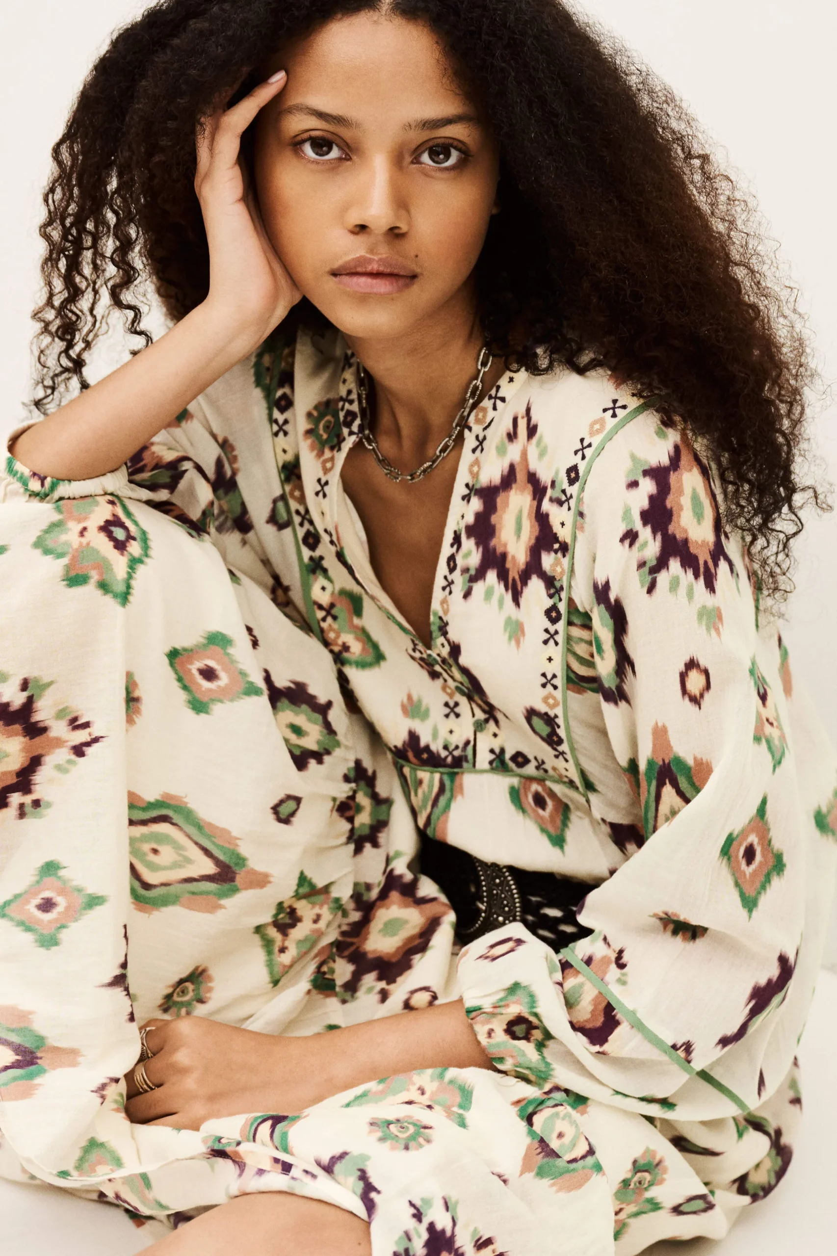 OELIA robe midi