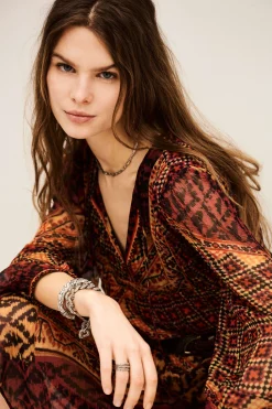 ORIA robe midi loose