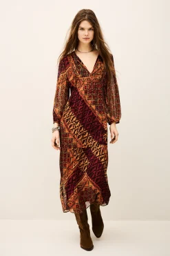 ORIA robe midi loose