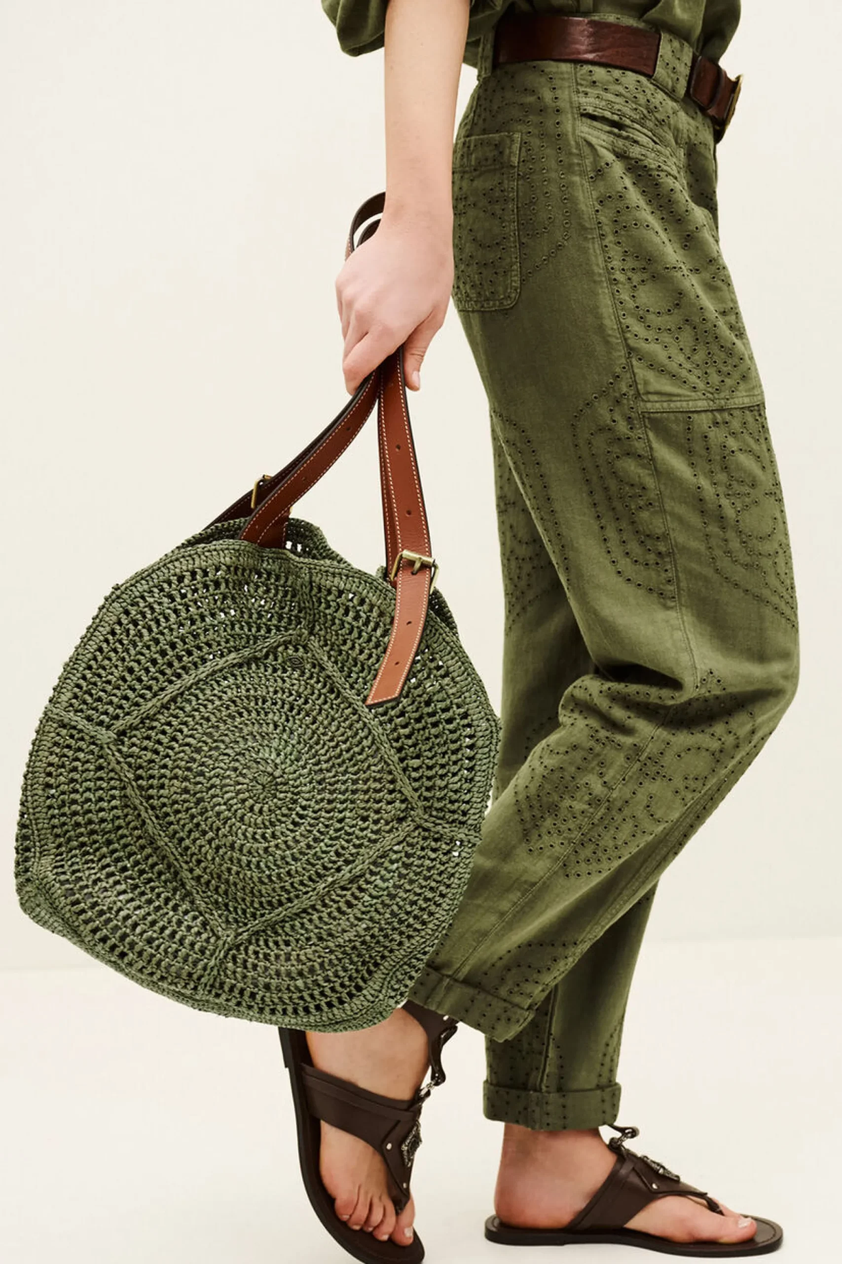 PALMA panier raphia