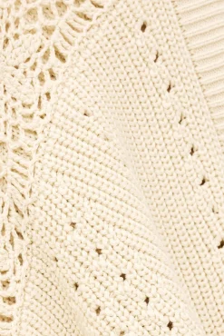 PERINE gilet long maille