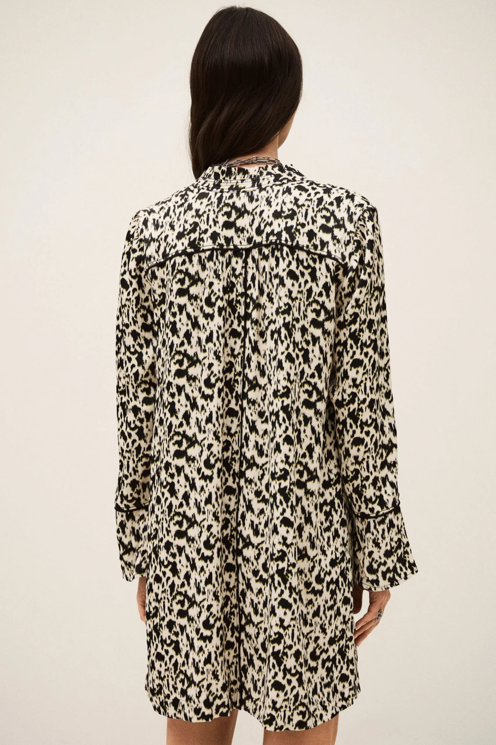 PERLA robe courte imprimée