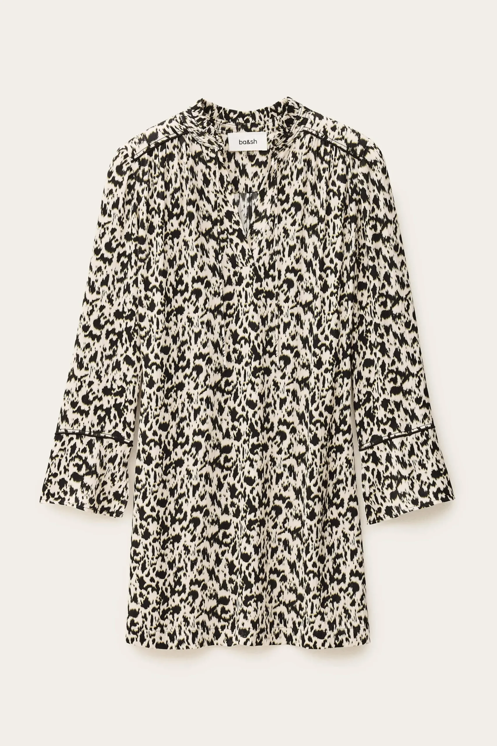 PERLA robe courte imprimée