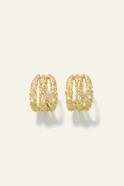 PERRINE boucles zircon