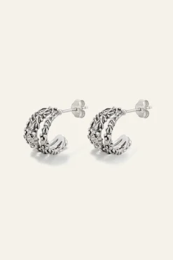 PERRINE boucles zircon