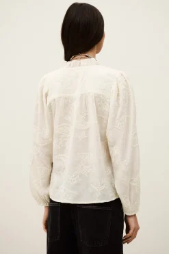 PETTY blouse jacquard ample