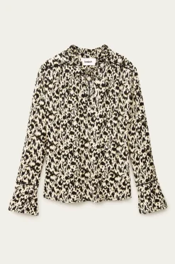 PIA blouse longue imprimée
