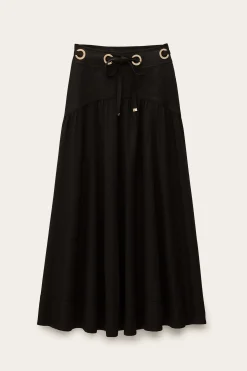 PONIA jupe midi taille