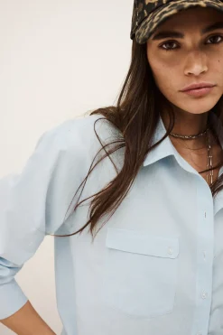 PORZIA chemise rayée ample