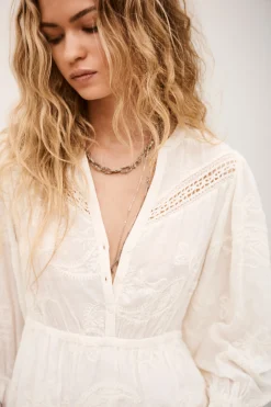 PRISCO robe midi jacquard