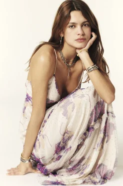 RINA robe maxi tulle