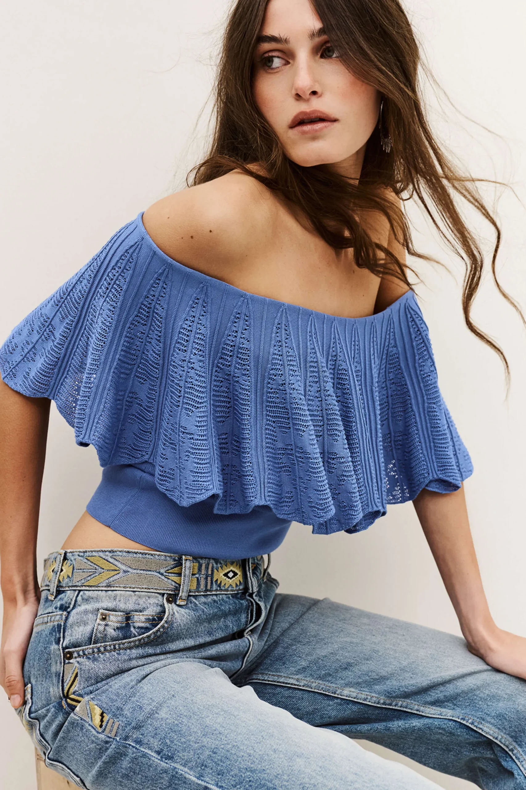 SALDA top épaules nues