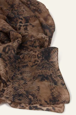 SARA foulard imprimé animalier