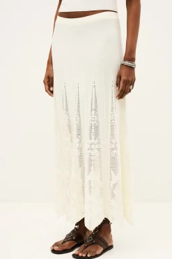 SERTA jupe longue maille