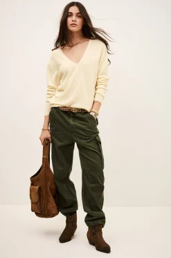 SOLLENE pull laine intemporel