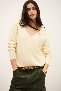 SOLLENE pull laine intemporel