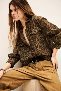 TAO chemise oversize bohème