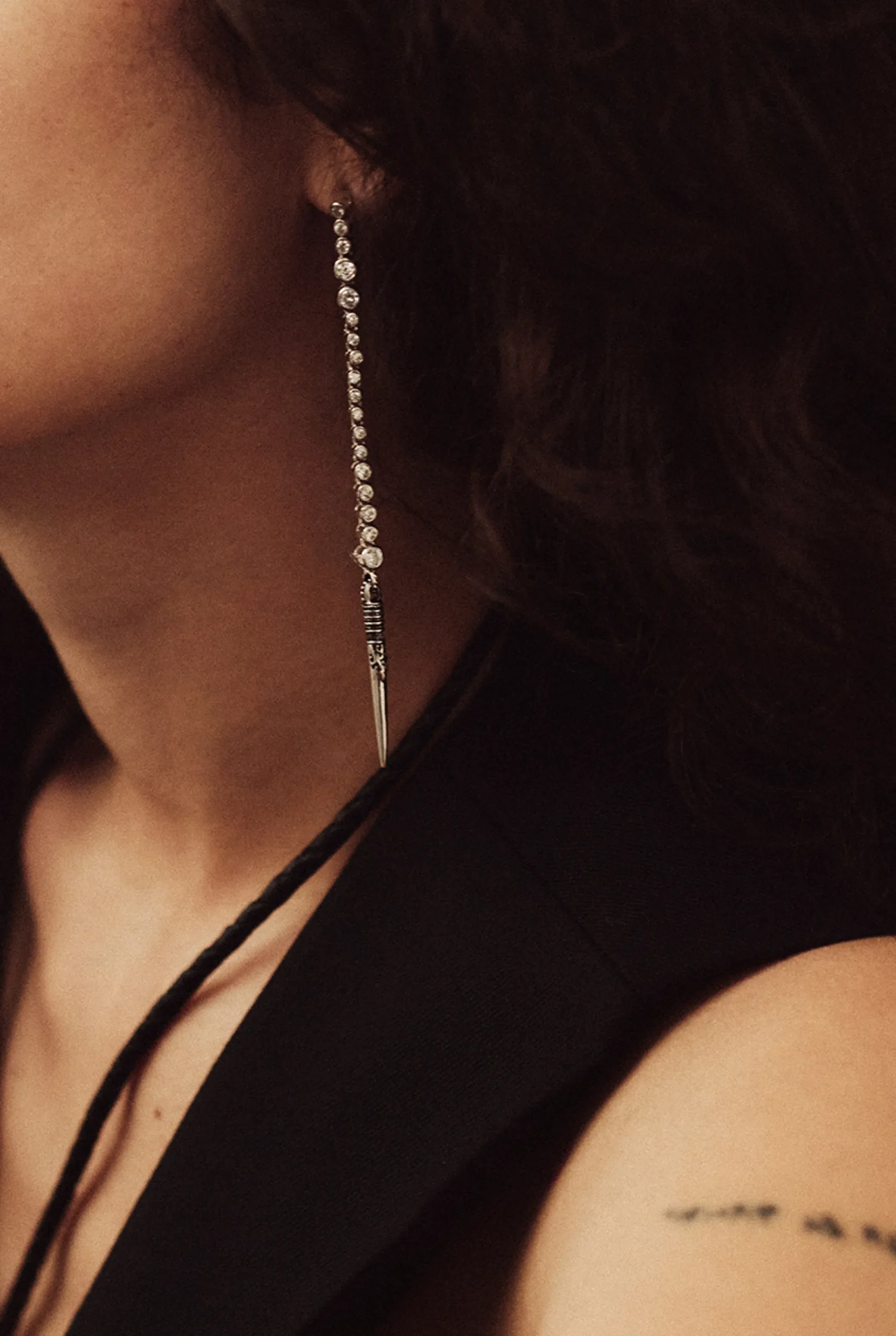 TAYANNE boucles d'oreilles en argent