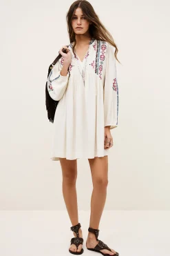 TELMA robe mini brodée