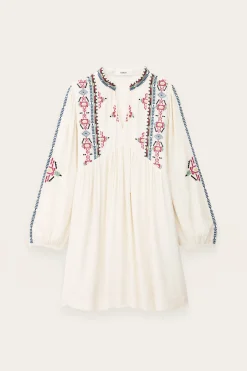 TELMA robe mini brodée